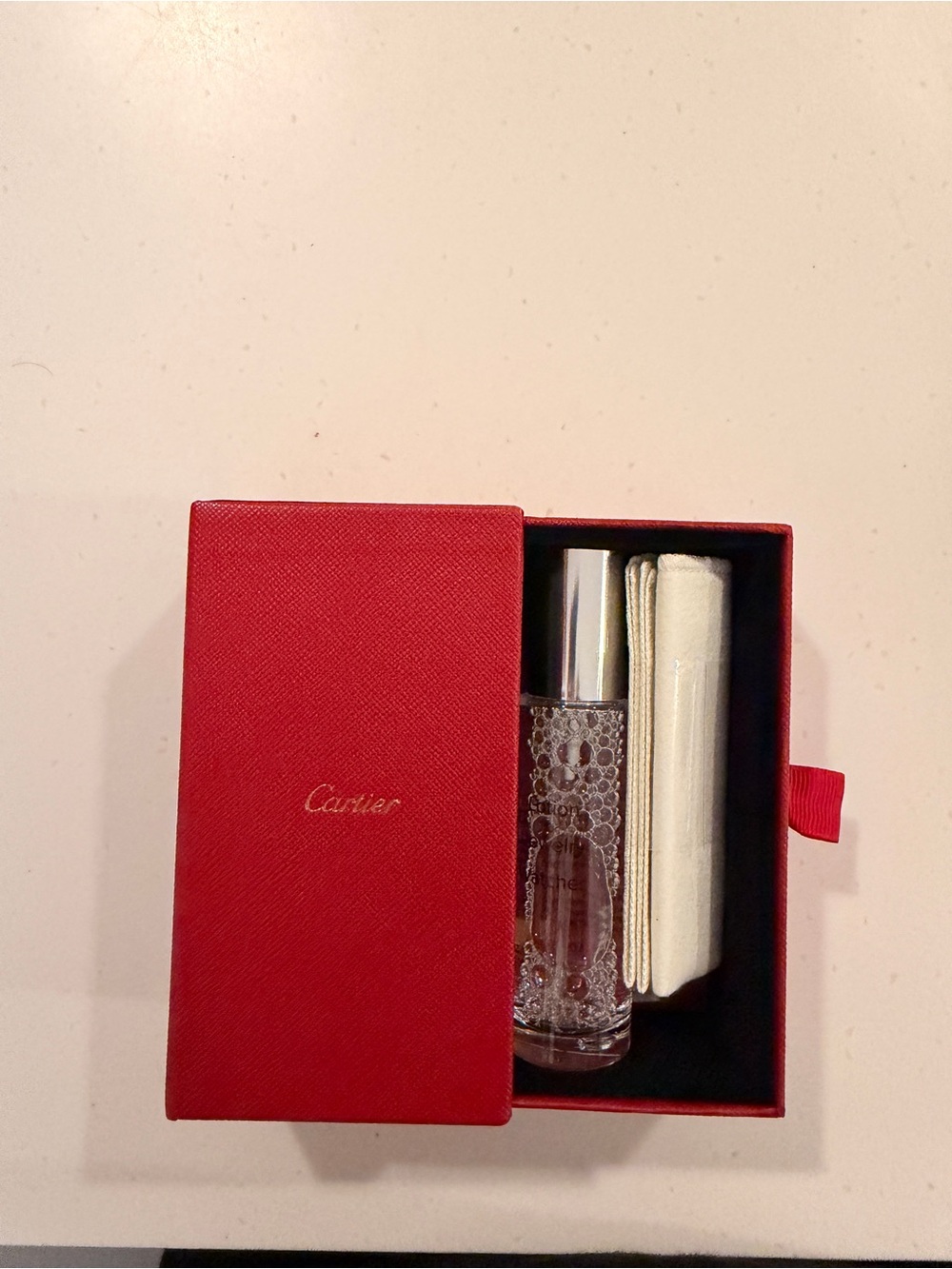 Cartier Jewelry & Watch Cleaning Lotion Set